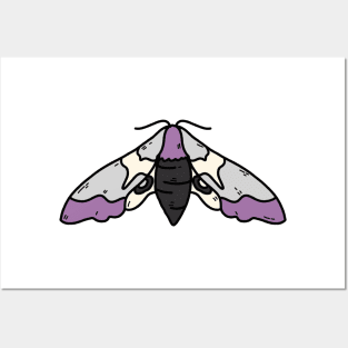 demisexual moth Posters and Art